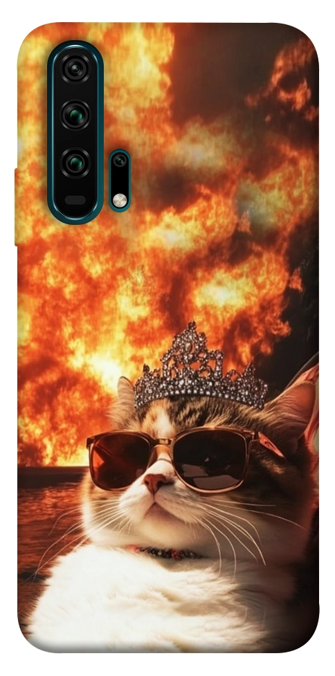 Чехол Cat explosion для Huawei Honor 20 Pro