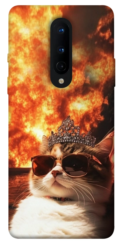 Чехол Cat explosion для OnePlus 8