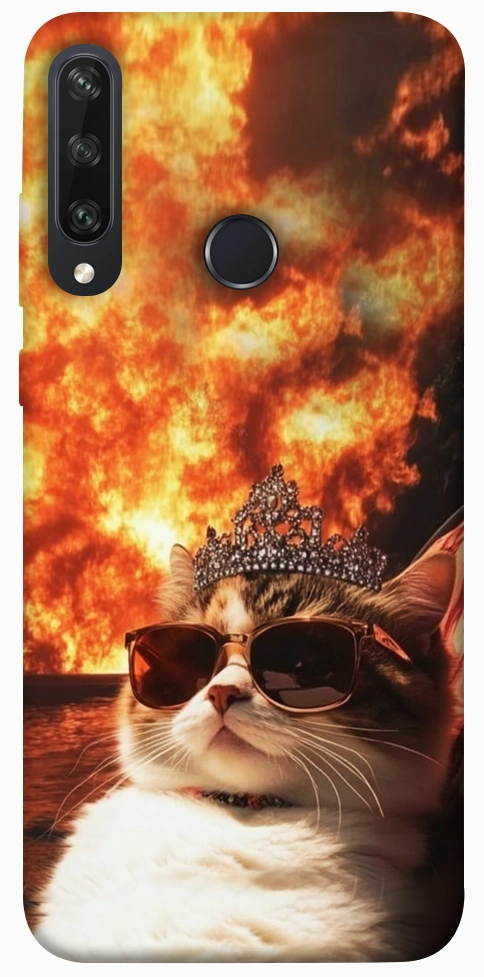 Чехол Cat explosion для Huawei Y6p