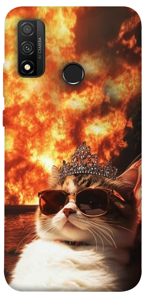 Чехол Cat explosion для Huawei P Smart (2020)