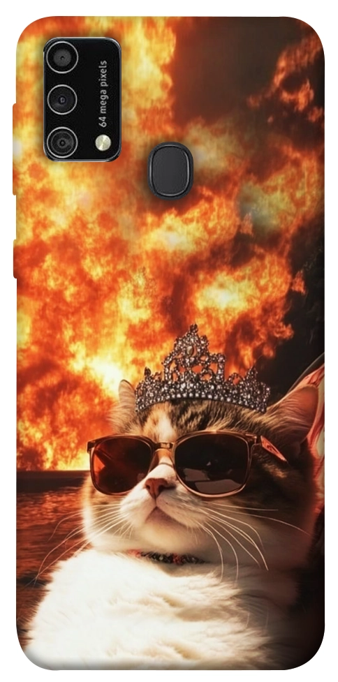 Чехол Cat explosion для Galaxy M21s