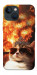 Чехол Cat explosion для iPhone 13 mini