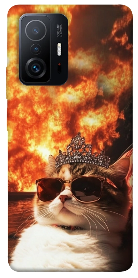 Чехол Cat explosion для Xiaomi 11T