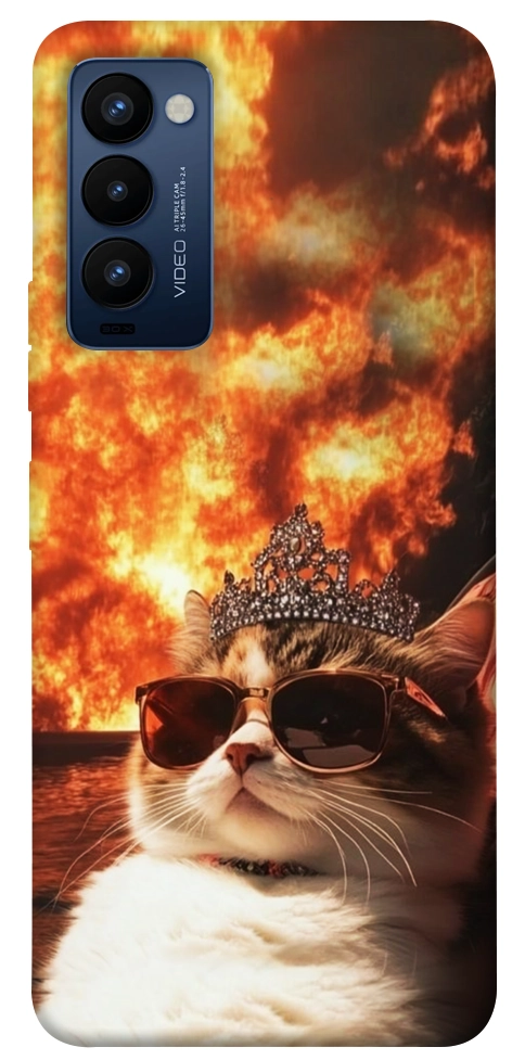 Чохол Cat explosion для TECNO Camon 18