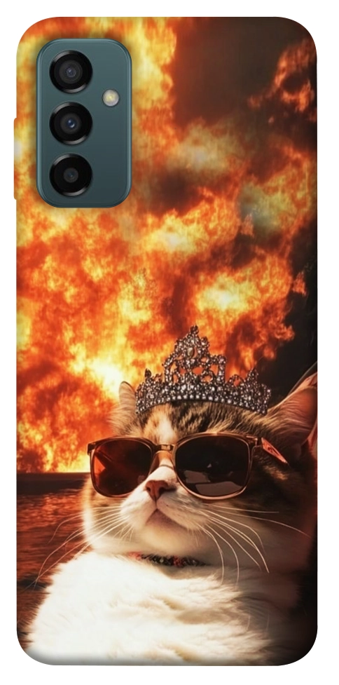 Чехол Cat explosion для Galaxy M23 5G