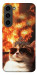 Чехол Cat explosion для Galaxy S23