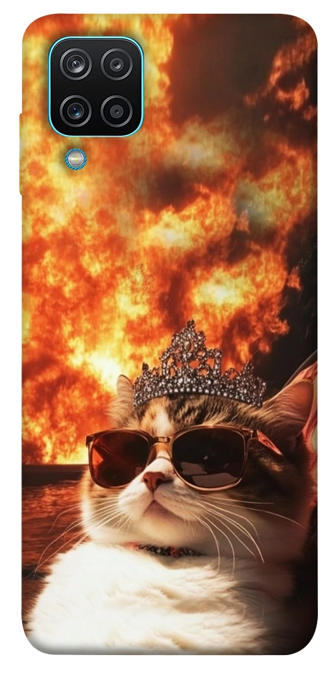 Чехол Cat explosion для Galaxy M12