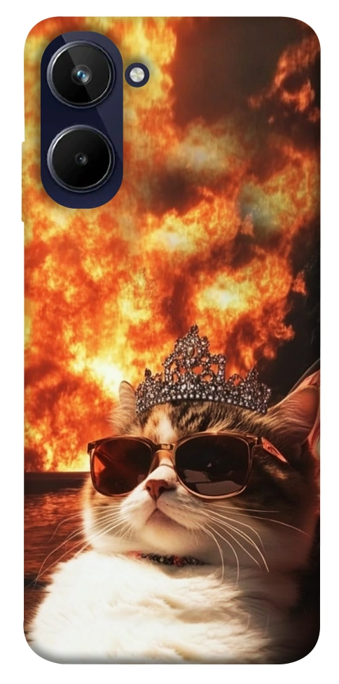 Чехол Cat explosion для Realme 10 4G