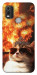 Чехол Cat explosion для Nokia C21 Plus