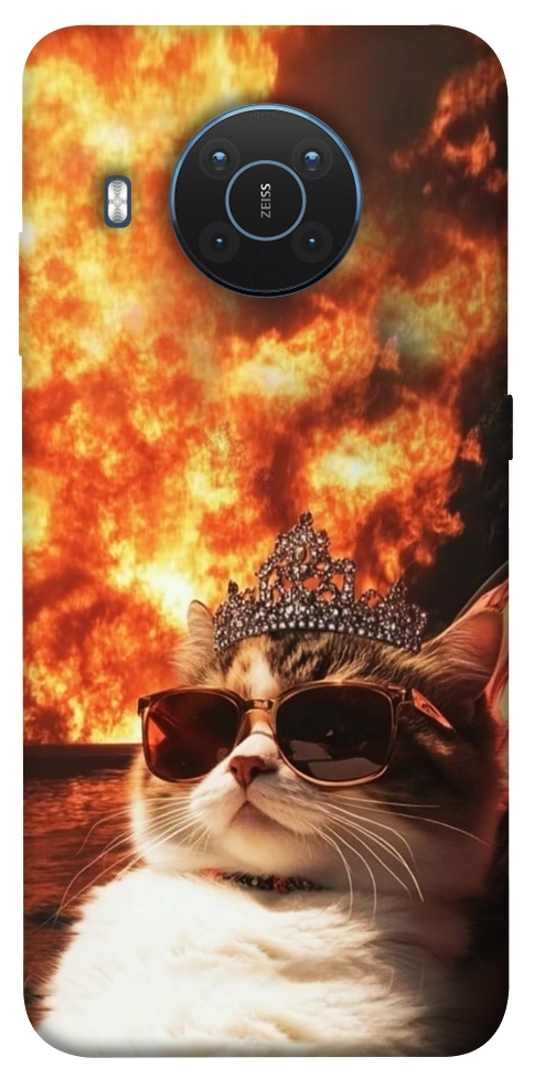 Чехол Cat explosion для Nokia X20