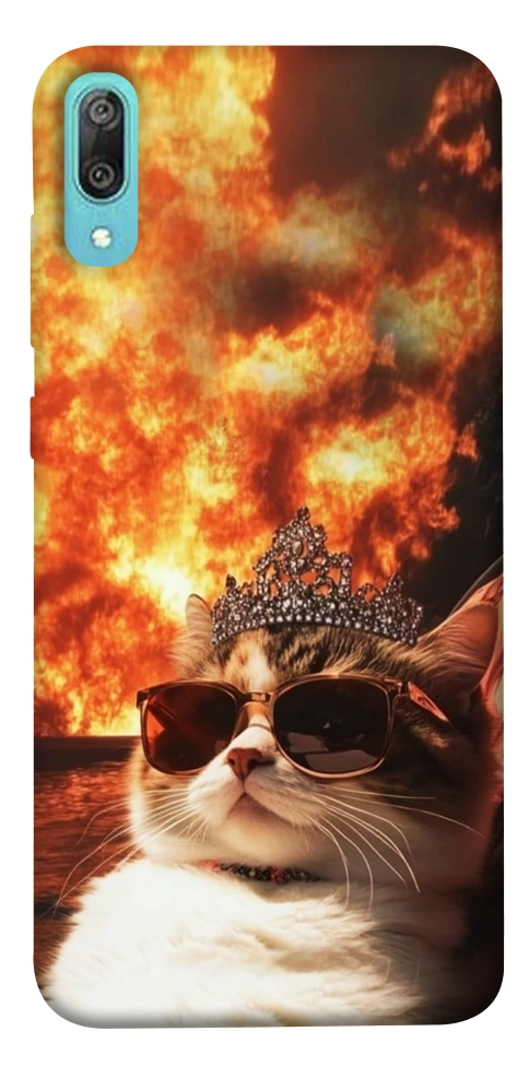 Чехол Cat explosion для Huawei Y6 Pro (2019)