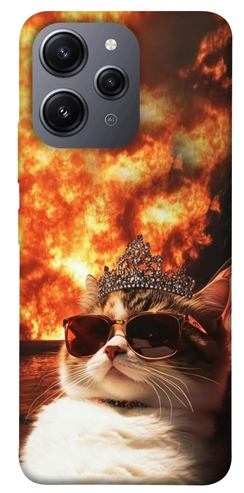 Чехол Cat explosion для Xiaomi Redmi 12