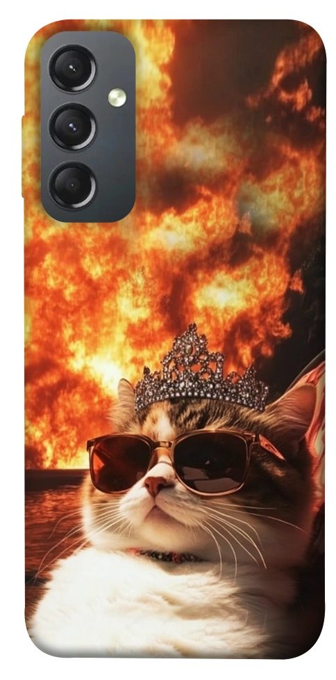 Чехол Cat explosion для Galaxy A24 4G