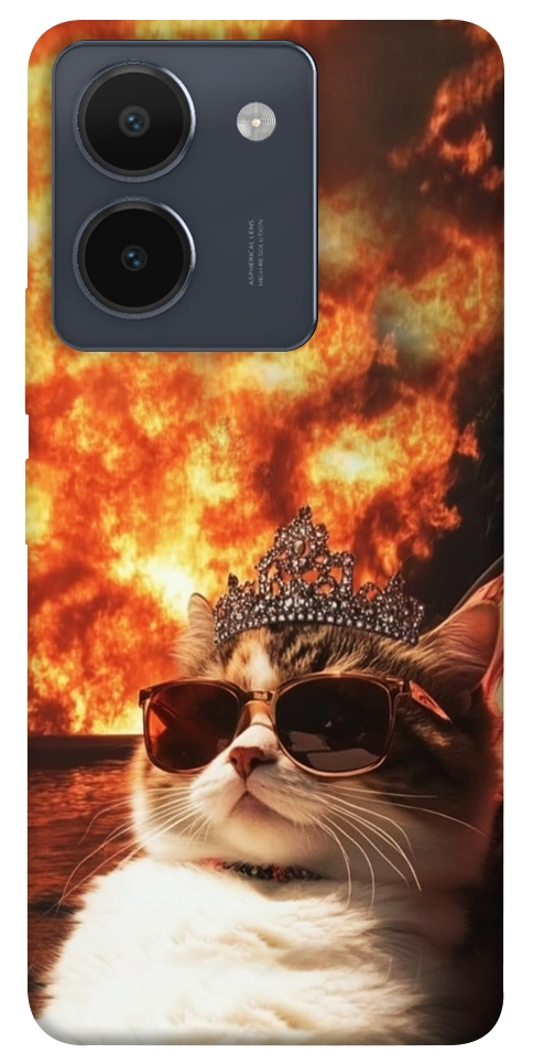 Чохол Cat explosion для Vivo Y36