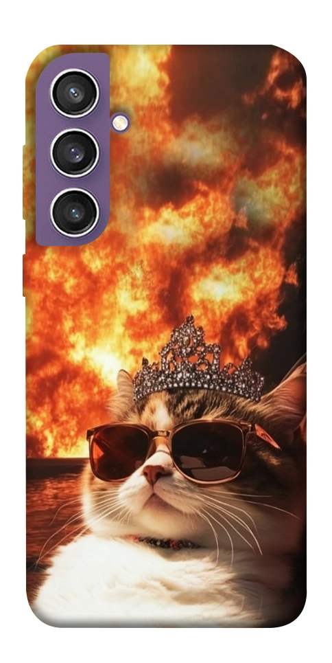 Чехол Cat explosion для Galaxy S23 FE