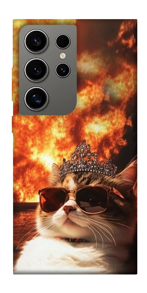 Чехол Cat explosion для Galaxy S24 Ultra