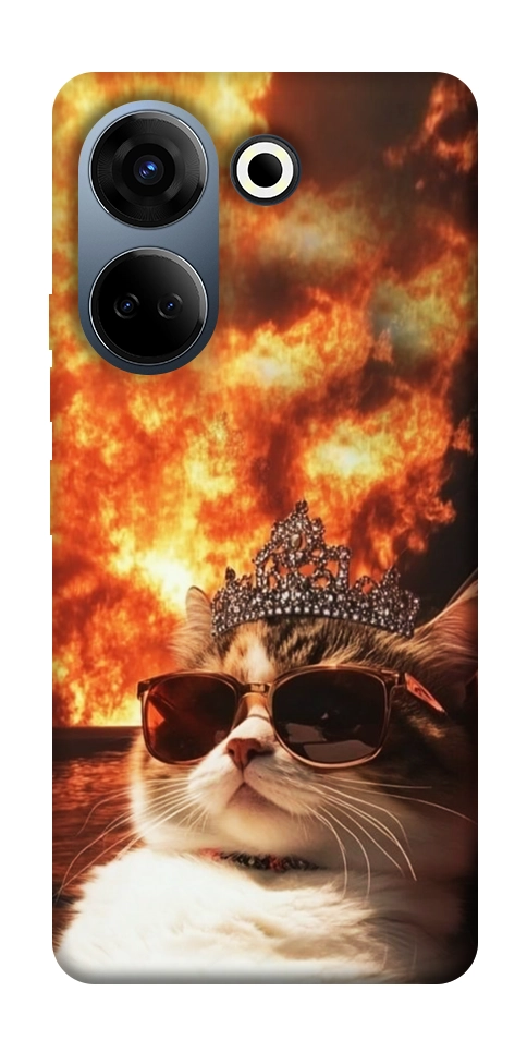 Чехол Cat explosion для TECNO Camon 20 Pro (CK7n)