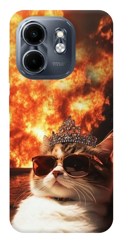 Чехол Cat explosion для Infinix Smart 9 4G