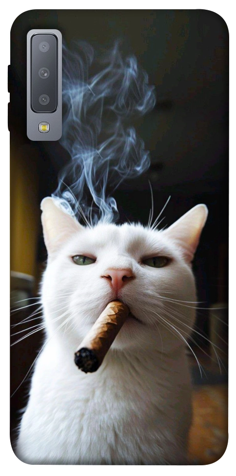 Чехол Cat cigar для Galaxy A7 (2018)