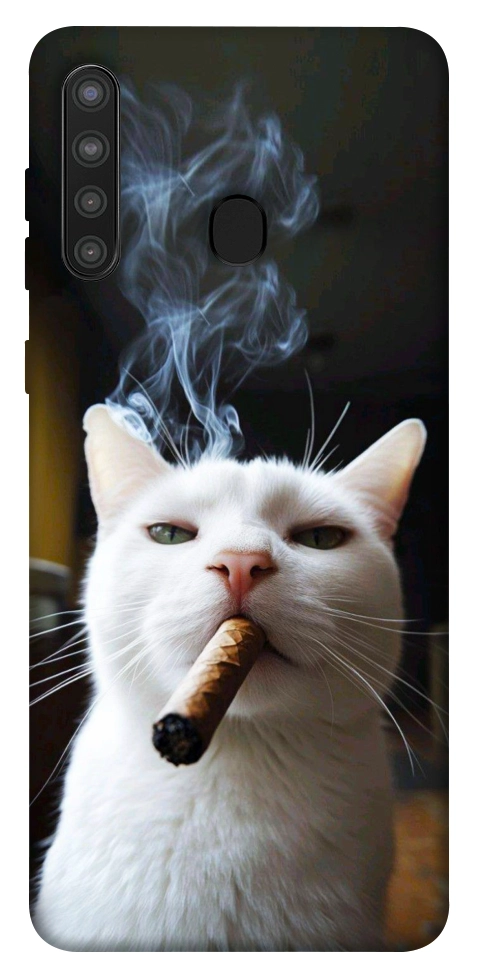 Чехол Cat cigar для Galaxy A21