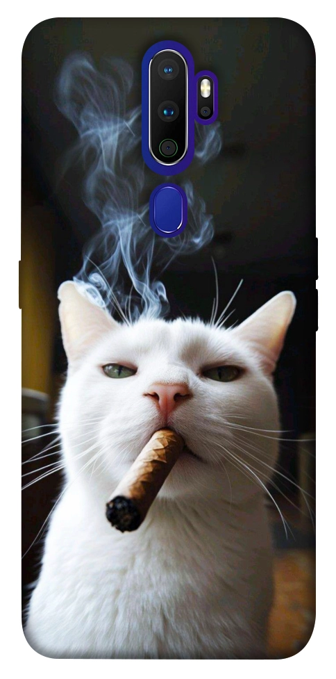 Чехол Cat cigar для Oppo A9 (2020)