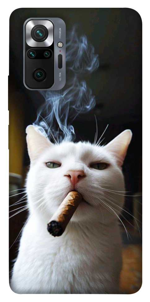 Чехол Cat cigar для Xiaomi Redmi Note 10 Pro