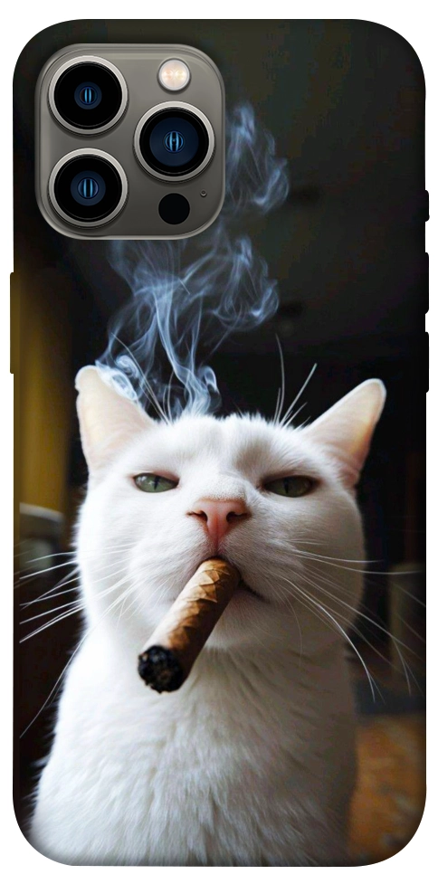 Чехол Cat cigar для iPhone 13 Pro Max