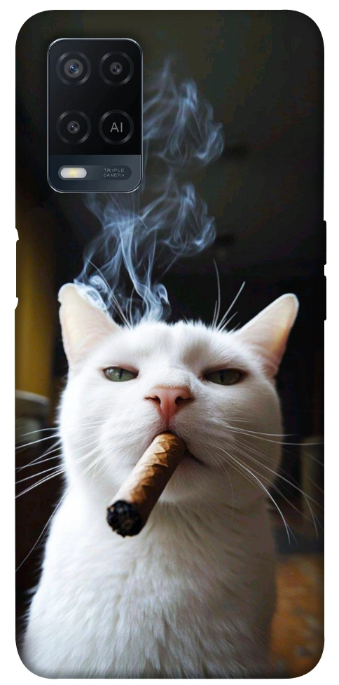 Чехол Cat cigar для Oppo A54 4G