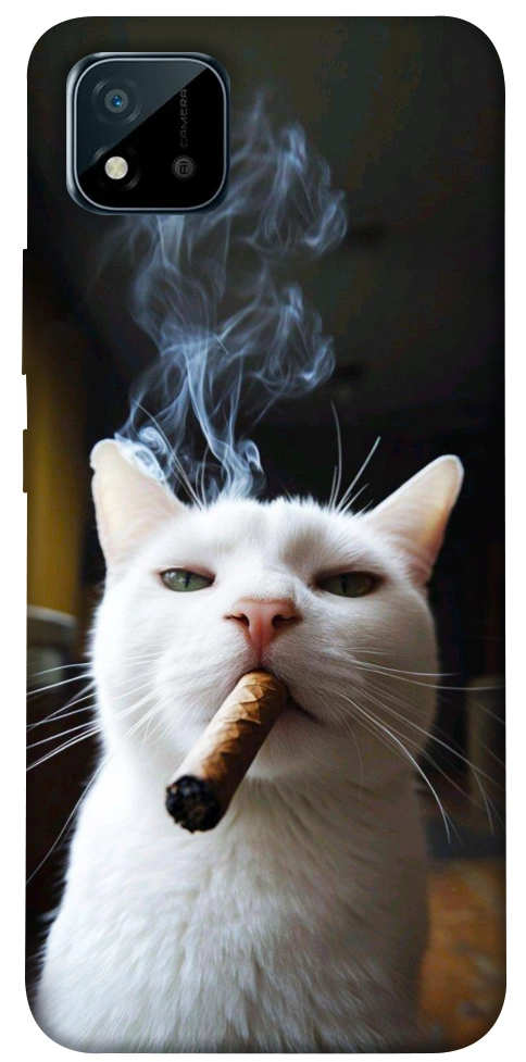 Чехол Cat cigar для Realme C20