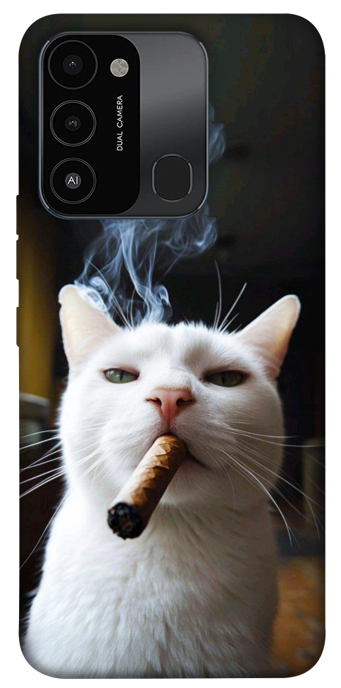 Чехол Cat cigar для TECNO Spark 8C