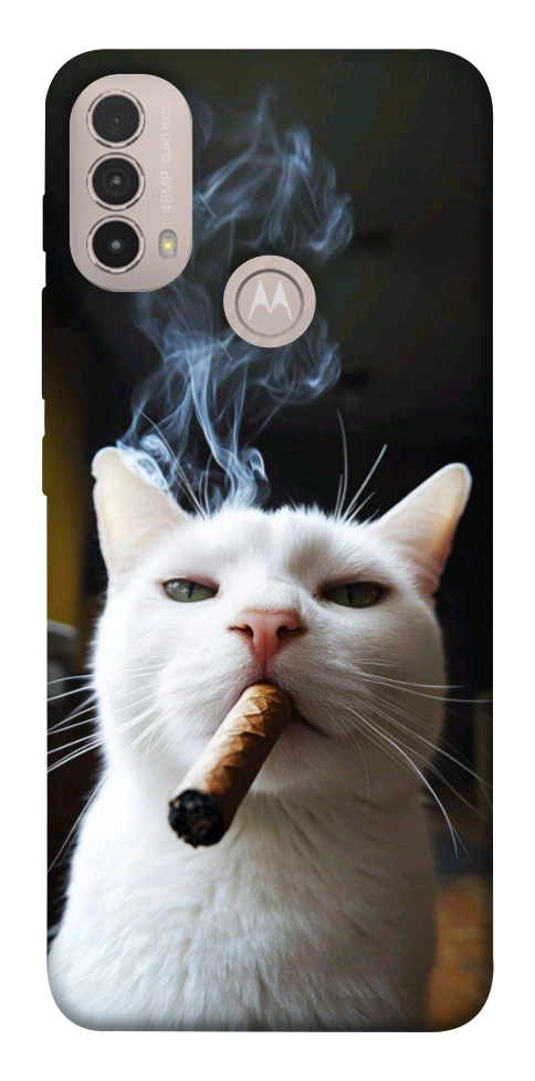 Чехол Cat cigar для Motorola Moto E40