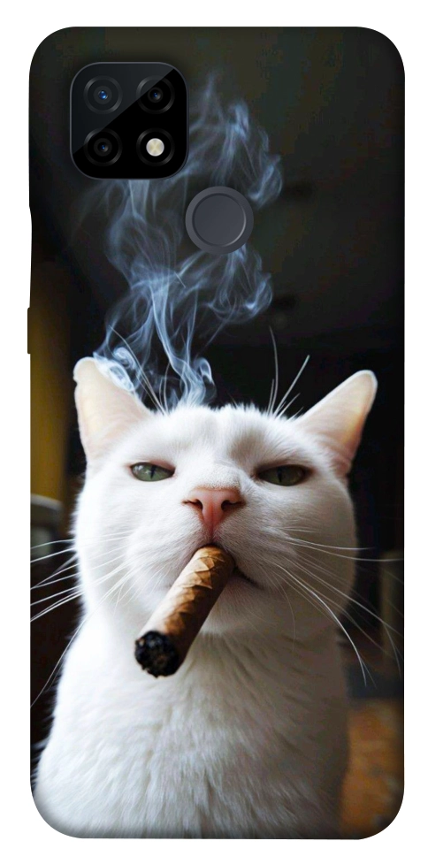 Чехол Cat cigar для Realme C21