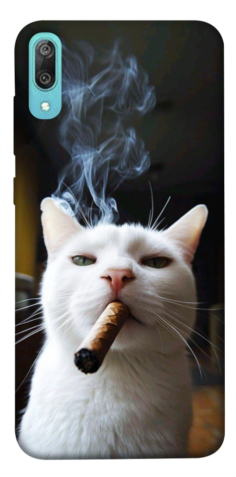 Чехол Cat cigar для Huawei Y6 Pro (2019)