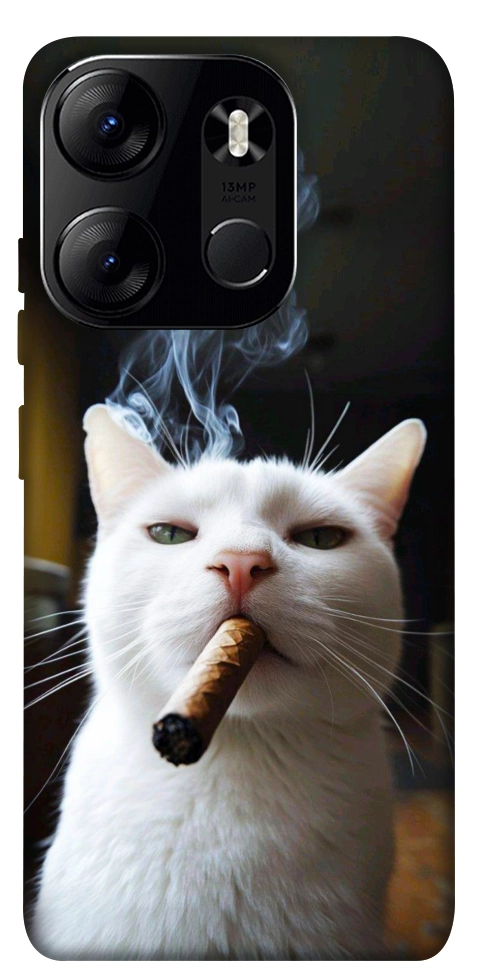 Чехол Cat cigar для Tecno Spark Go 2023