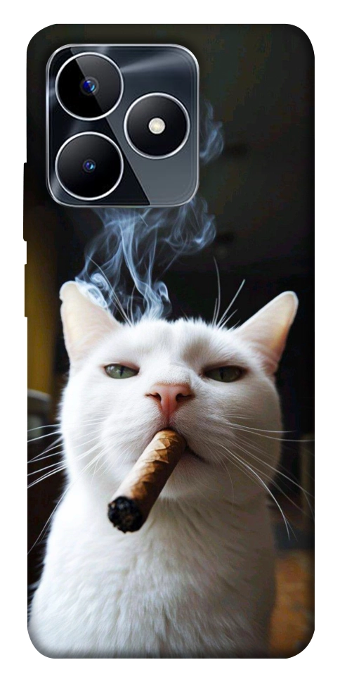 Чехол Cat cigar для Realme C53