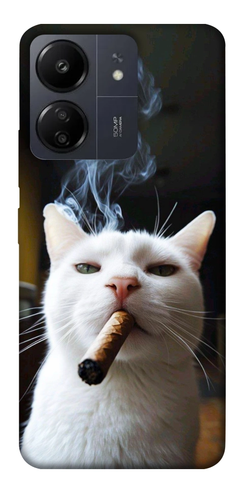 Чехол Cat cigar для Xiaomi Redmi 13C