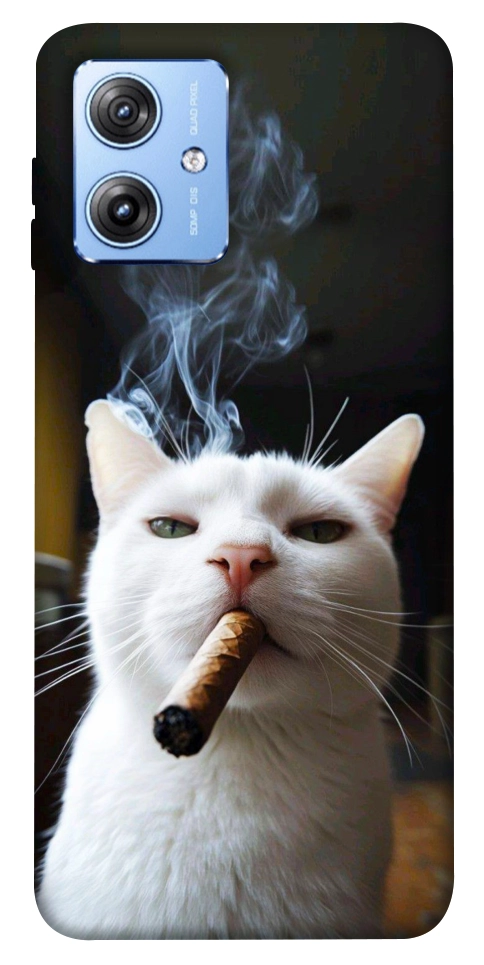 Чехол Cat cigar для Motorola Moto G84