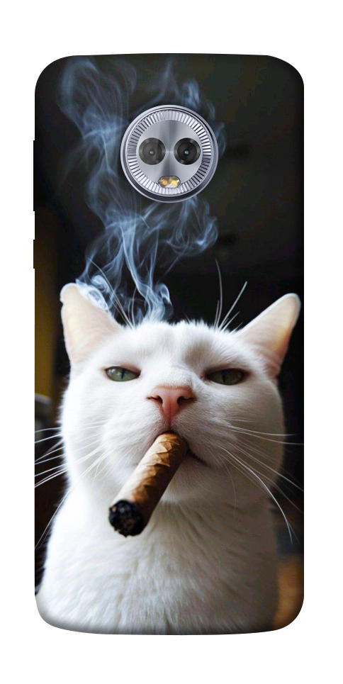 Чехол Cat cigar для Motorola Moto G6 Plus