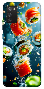 Чехол Sushi falling для Galaxy A02s