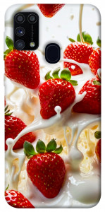 Чехол Strawberry and cream для Galaxy M31 (2020)