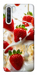 Чехол Strawberry and cream для Oppo Reno 3