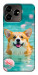 Чехол Swimming corgi для ZTE Blade V50 Design 4G