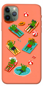 Чехол Summer frogs для iPhone 11 Pro Max