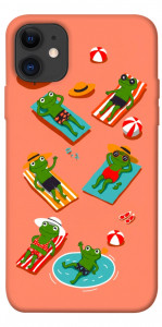 Чехол Summer frogs для iPhone 11