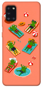 Чохол Summer frogs для Galaxy A31 (2020)