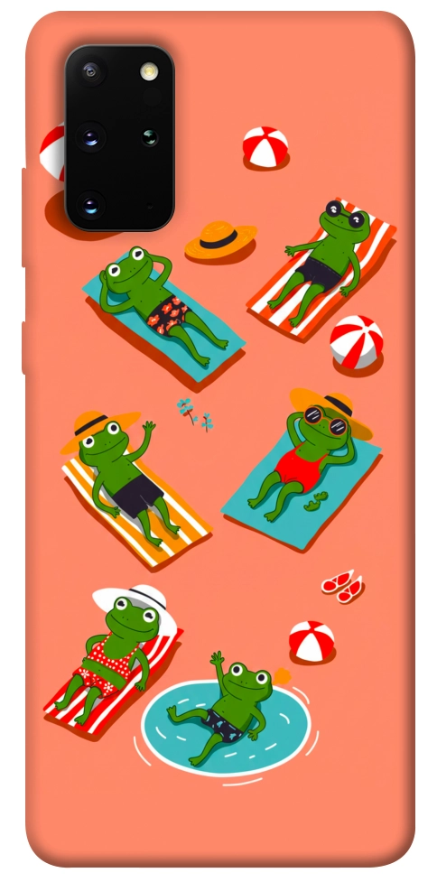 Чохол Summer frogs для Galaxy S20 Plus (2020)