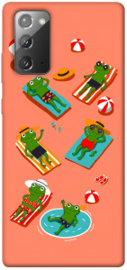 Чехол Summer frogs для Galaxy Note 20