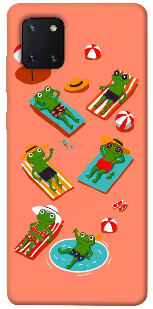 Чехол Summer frogs для Galaxy Note 10 Lite (2020)