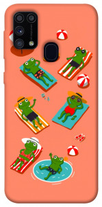 Чехол Summer frogs для Galaxy M31 (2020)