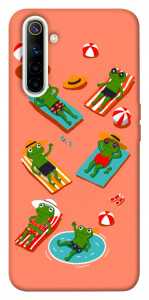 Чехол Summer frogs для Realme 6